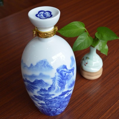 融通酒行|汾酒 山谷山青 白玉坊 1.5L 清香型白酒53度 1瓶