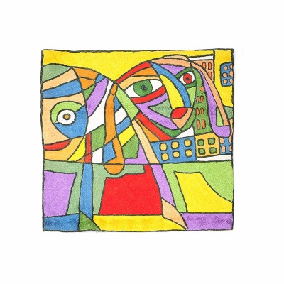 艾茜娜古绣庄印度进口KASHMIR混纺抱枕套45×45cm 11款可选