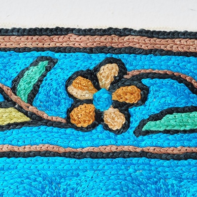 艾茜娜古绣庄印度进口KASHMIR混纺毯×60cm