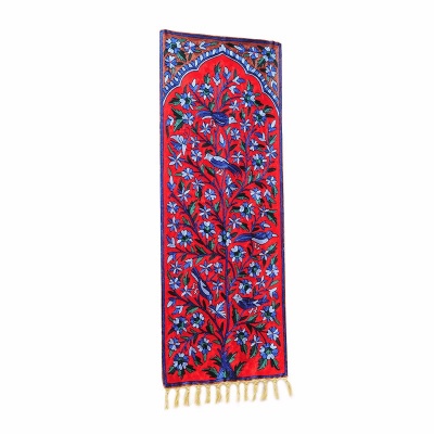 艾茜娜古绣庄印度进口KASHMIR混纺毯120×45cm