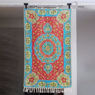 艾茜娜古绣庄印度进口KASHMIR混纺毯150×90cm