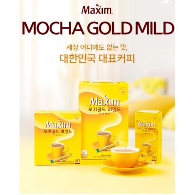 百货百客|韩国麦馨摩卡黄金咖啡 100条
